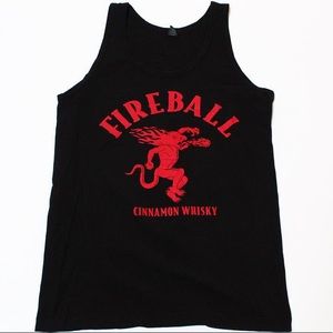 Fireball Cinnamon Whiskey Men’s Small Muscle Tank
